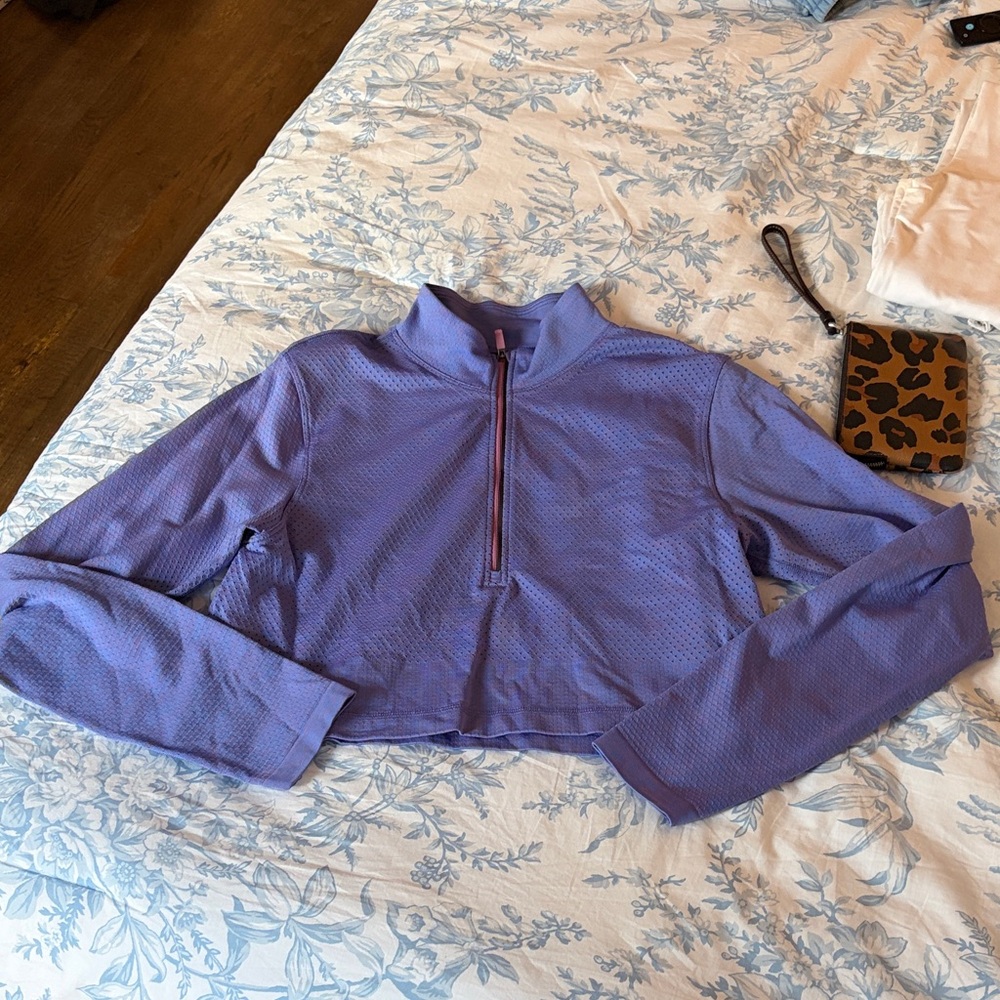Metal vent tech half zip